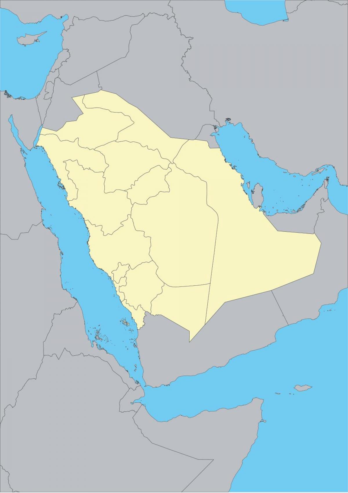 KSA kaart vector