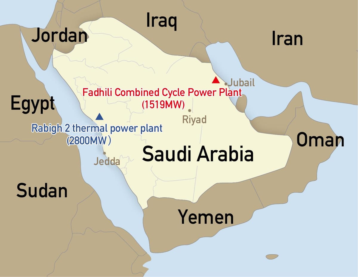 Kaart van fadhili Saoedi-Arabië